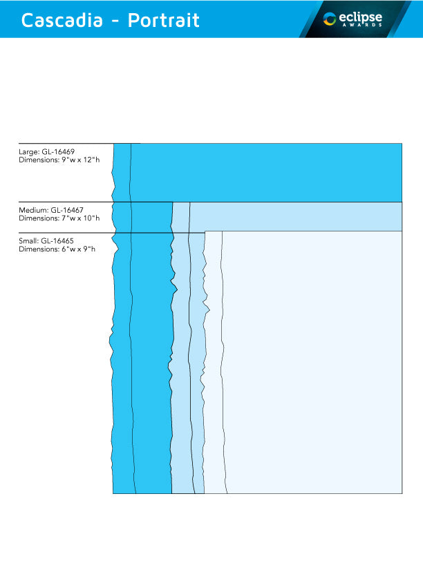 Design templates for Cascadia Wall Plaques